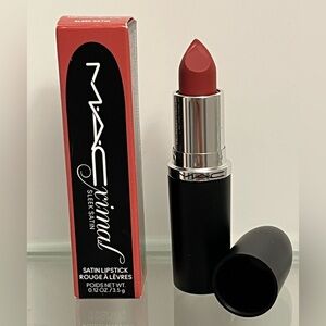NIB MAC Cosmetics M·A·Cximal Sleek Satin lipstick 826 Brick-O-La